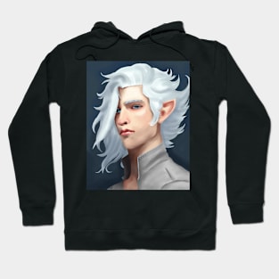 Portrait of a Male Light Elf Hoodie